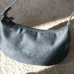 Authentic Black Versace shoulder bag